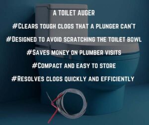 some benefits of toilet augers